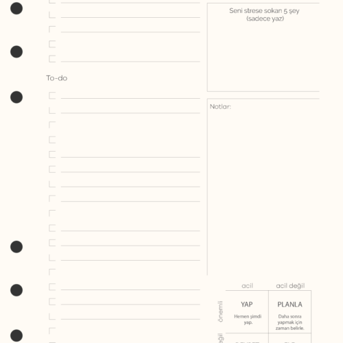 Günlük Planlayıcı