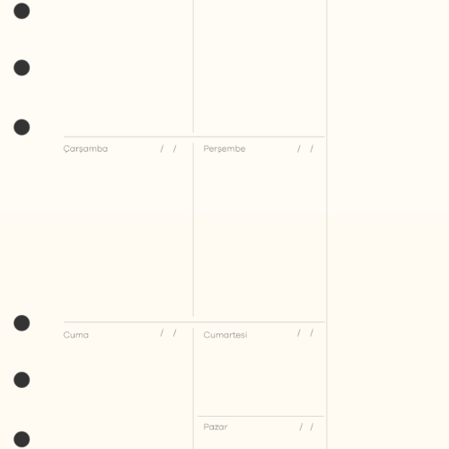 Haftalık Planlayıcı