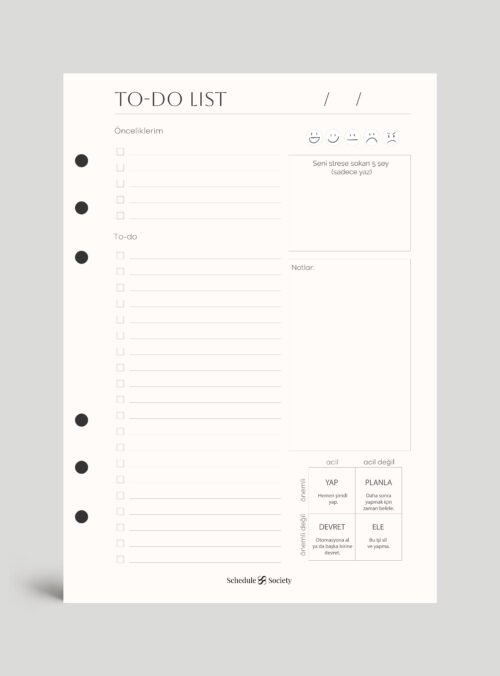 Günlük Planlayıcı