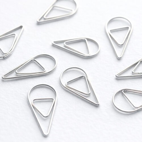 Üçgen Ataç Gümüş