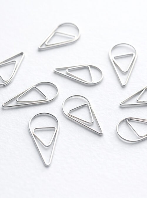 Üçgen Ataç Gümüş