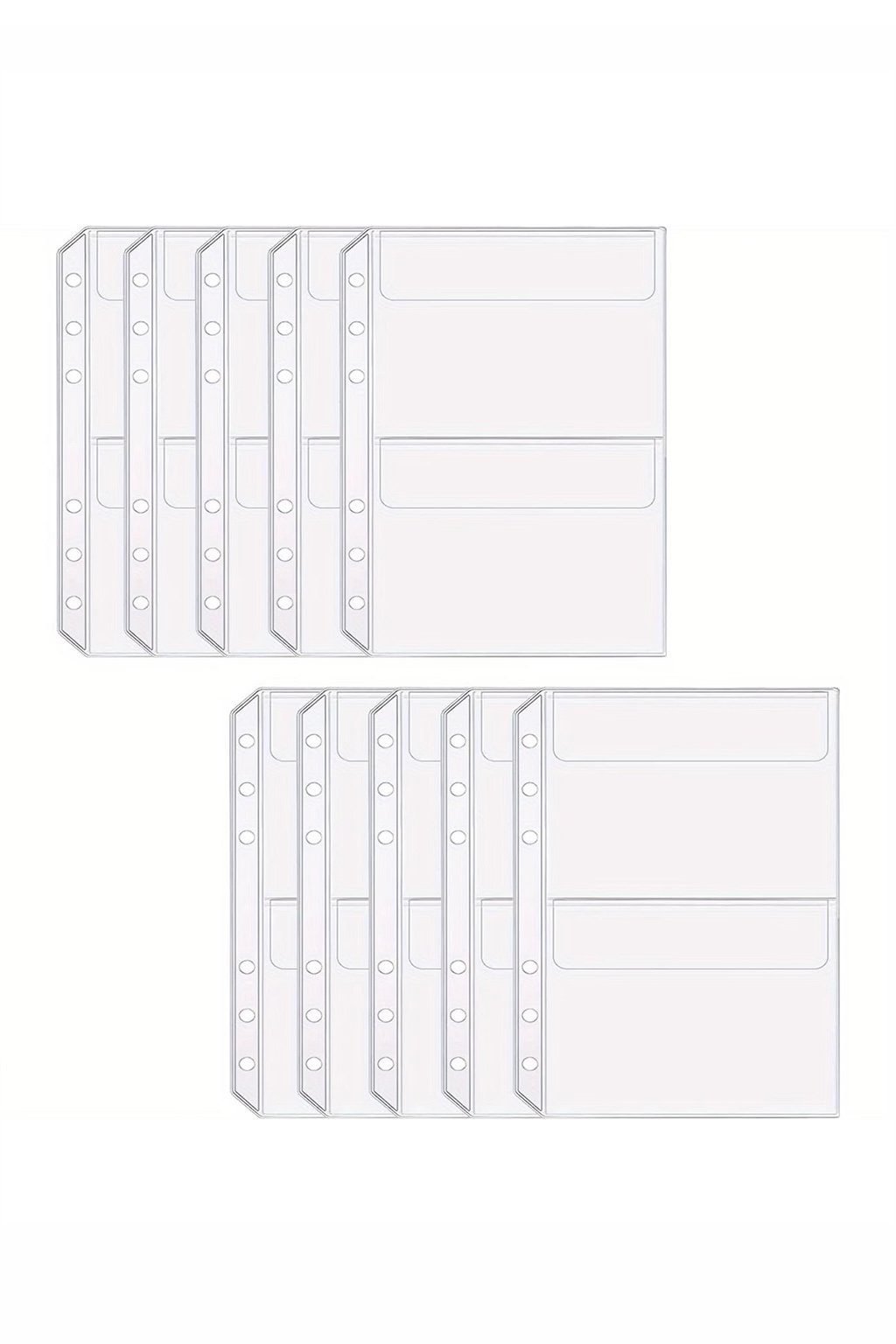 Kapaklı Şeffaf Dosya (2li Kapak)