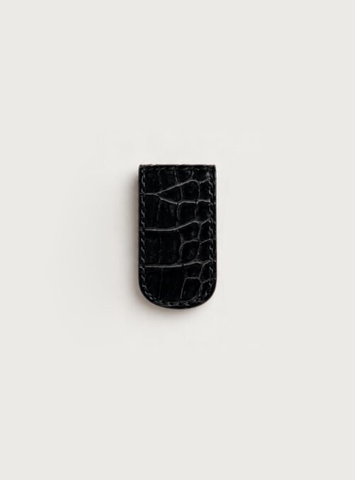 Croco Deri Klips: Noir